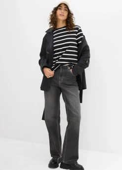 bonprix Lot de 2 T-shirts 100% coton|Femme Basiques|T-Shirts & Tops