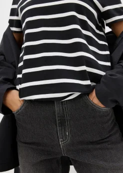 bonprix Lot de 2 T-shirts 100% coton|Femme Basiques|T-Shirts & Tops