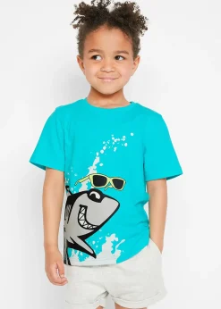 bonprix Lot de 2 T-shirts 100% coton|Enfant Vêtements Enfant|Garçons 2-8 Ans·Lots De 2 Articles Et Plus