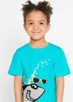 bonprix Lot de 2 T-shirts 100% coton|Enfant Vêtements Enfant|Garçons 2-8 Ans·Lots De 2 Articles Et Plus