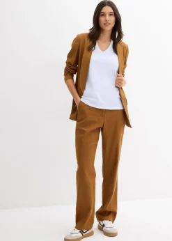 Femme bonprix Basiques|T-Shirts & Tops|Lot de 2 T-shirts 100% coton