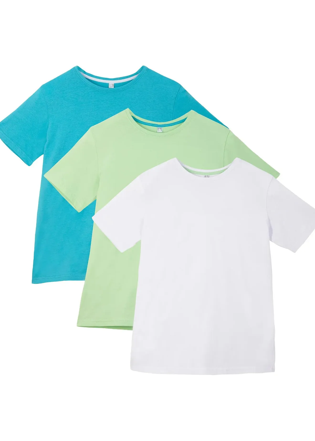 Enfant bonprix Vêtements Enfant|Garçons 2-8 Ans·Lots De 2 Articles Et Plus|Lot de 3 T-shirts 100% coton