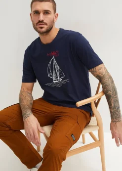 Homme bonprix T-Shirts & Polos|Lot de 2 T-shirts 100% coton