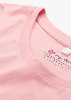 bonprix Lot de 5 T-shirts col rond|Femme Basiques|T-Shirts & Tops