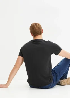 Homme bonprix T-Shirts & Polos|Lot de 3 T-shirts col V