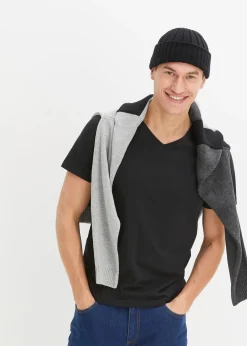 Homme bonprix T-Shirts & Polos|Lot de 3 T-shirts col V