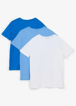 bonprix Lot de 3 T-shirts coton|Enfant Garçons 9-16 Ans·Lots De 2 Articles Et Plus|Garçons 9-16 Ans·T-Shirts