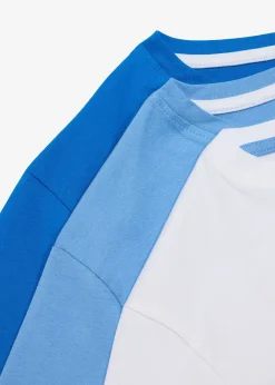 bonprix Lot de 3 T-shirts coton|Enfant Garçons 9-16 Ans·Lots De 2 Articles Et Plus|Garçons 9-16 Ans·T-Shirts