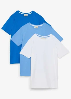 bonprix Lot de 3 T-shirts coton|Enfant Garçons 9-16 Ans·Lots De 2 Articles Et Plus|Garçons 9-16 Ans·T-Shirts