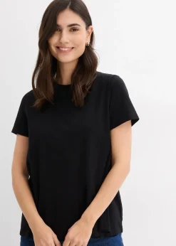 Femme bonprix Femme Enceinte|Lot de 2 T-shirts de grossesse et d’allaitement en coton