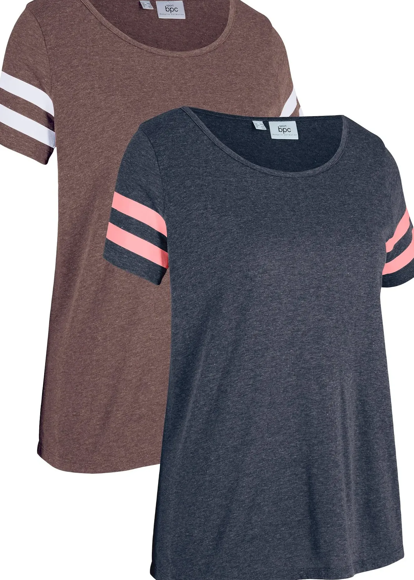 Femme bonprix Vêtements De Sport|T-Shirts & Tops|Lot de 2 T-shirts de sport légers