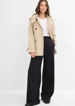 bonprix Lot de 2 t-shirts en coton côtelé|Femme Basiques|T-Shirts & Tops