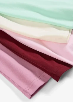 Enfant bonprix Vêtements Enfant|Filles 2-8 Ans·Lot De 2 Articles Et Plus|Lot de 5 T-shirts en coton extensible