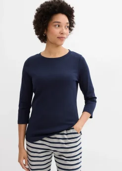 bonprix Lot de 3 T-shirts en jersey coton épais|Femme Basiques|T-Shirts & Tops