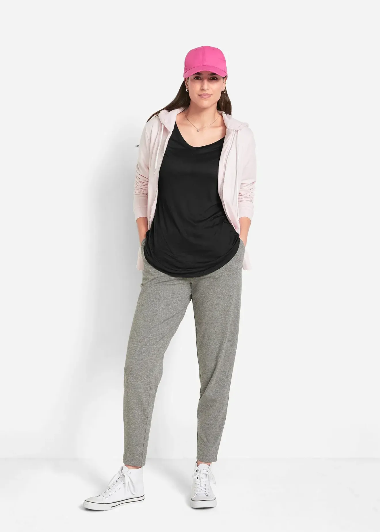 Femme bonprix Basiques|T-Shirts & Tops|Lot de 2 t-shirts en viscose doux