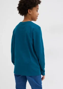 bonprix Lot de 3 T-shirts manches longues coton|Enfant Vêtements Enfant|Garçons 9-16 Ans·Lots De 2 Articles Et Plus