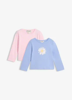 Enfant bonprix Vêtements Enfant|Filles 2-8 Ans·Lot De 2 Articles Et Plus|Lot de 2 T-shirts manches longues 100% coton