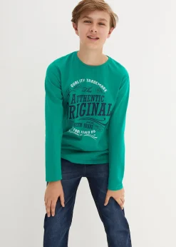 bonprix Lot de 2 t-shirts manches longues coton garçon|Enfant Vêtements Enfant|Garçons 9-16 Ans·Lots De 2 Articles Et Plus