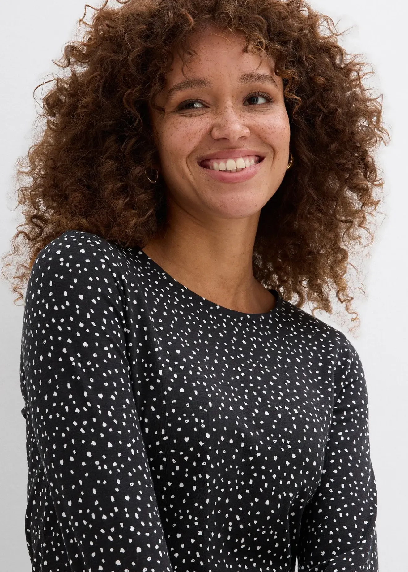 Femme bonprix Basiques|T-Shirts & Tops|Lot de 2 T-shirts manches longues