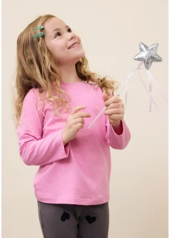 bonprix Lot de 3 T-shirts manches longues en coton extensible|Enfant Vêtements Enfant|Filles 2-8 Ans·Lot De 2 Articles Et Plus