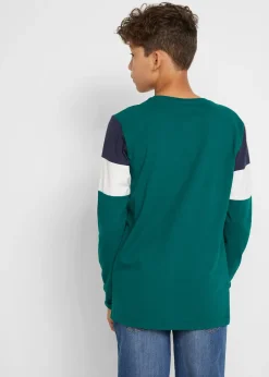 Enfant bonprix Vêtements Enfant|Garçons 9-16 Ans·Lots De 2 Articles Et Plus|Lot de 2 T-shirts manches longues 100% coton