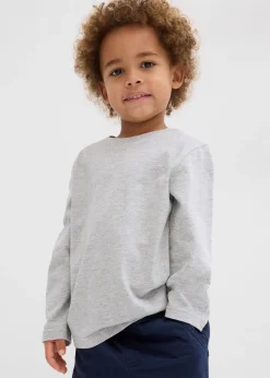 bonprix Lot de 3 T-shirts manches longues coton|Enfant Vêtements Enfant|Garçons 2-8 Ans·Lots De 2 Articles Et Plus