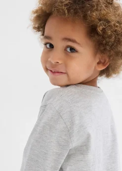 bonprix Lot de 3 T-shirts manches longues coton|Enfant Vêtements Enfant|Garçons 2-8 Ans·Lots De 2 Articles Et Plus