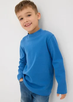 Enfant bonprix Vêtements Enfant|Garçons 2-8 Ans·Lots De 2 Articles Et Plus|Lot de 2 T-shirts manches longues col montant, 100% coton