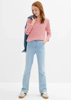 bonprix Lot de 3 T-shirts manches longues 100% coton|Enfant Vêtements Enfant|Filles 9-16 Ans·Lot De 2 Articles Et Plus