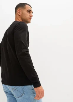 Homme bonprix T-Shirts & Polos|Lot de 2 T-shirts manches longues