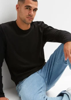 Homme bonprix T-Shirts & Polos|Lot de 2 T-shirts manches longues