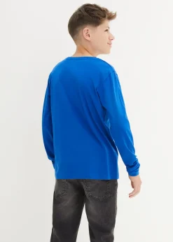 Enfant bonprix Vêtements Enfant|Garçons 9-16 Ans·Lots De 2 Articles Et Plus|Lot de 3 T-shirts manches longues coton