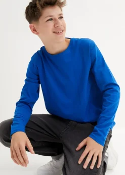 Enfant bonprix Vêtements Enfant|Garçons 9-16 Ans·Lots De 2 Articles Et Plus|Lot de 3 T-shirts manches longues coton