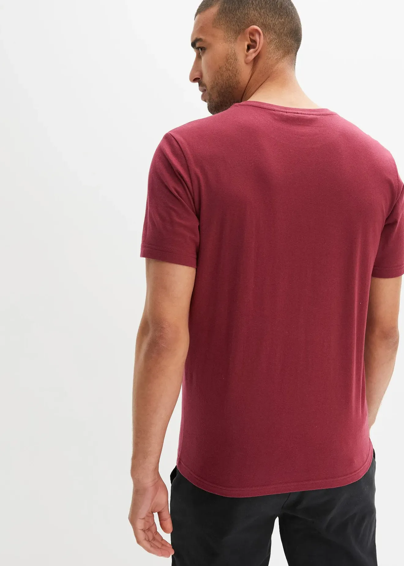 bonprix Lot de 2 T-shirts regular|Homme T-Shirts & Polos