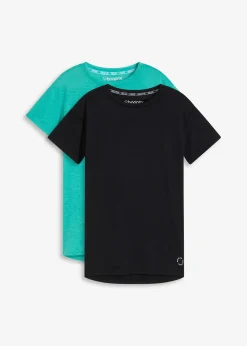 Femme bonprix Vêtements De Sport|Lot de 2 T-shirts techniques à séchage rapide