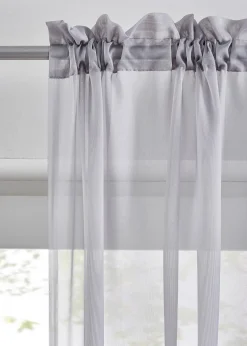 bonprix Lot de 2 voilages en tissu léger avec coulisse passe-tringle| Salle À Manger·Voilages & Stores Bateaux|Salon·Rideaux & Voilages