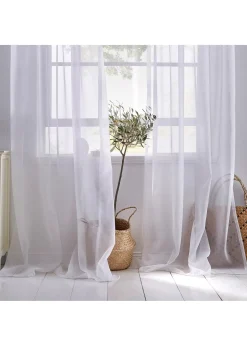 bonprix Salle À Manger·Voilages & Stores Bateaux|Salon·Rideaux & Voilages|Lot de 2 voilages en tissu léger avec coulisse passe-tringle