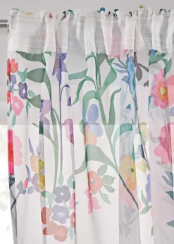 bonprix Salon·Rideaux & Voilages|Voilages|Lot de 2 voilages imprimé floral incl. embrasse