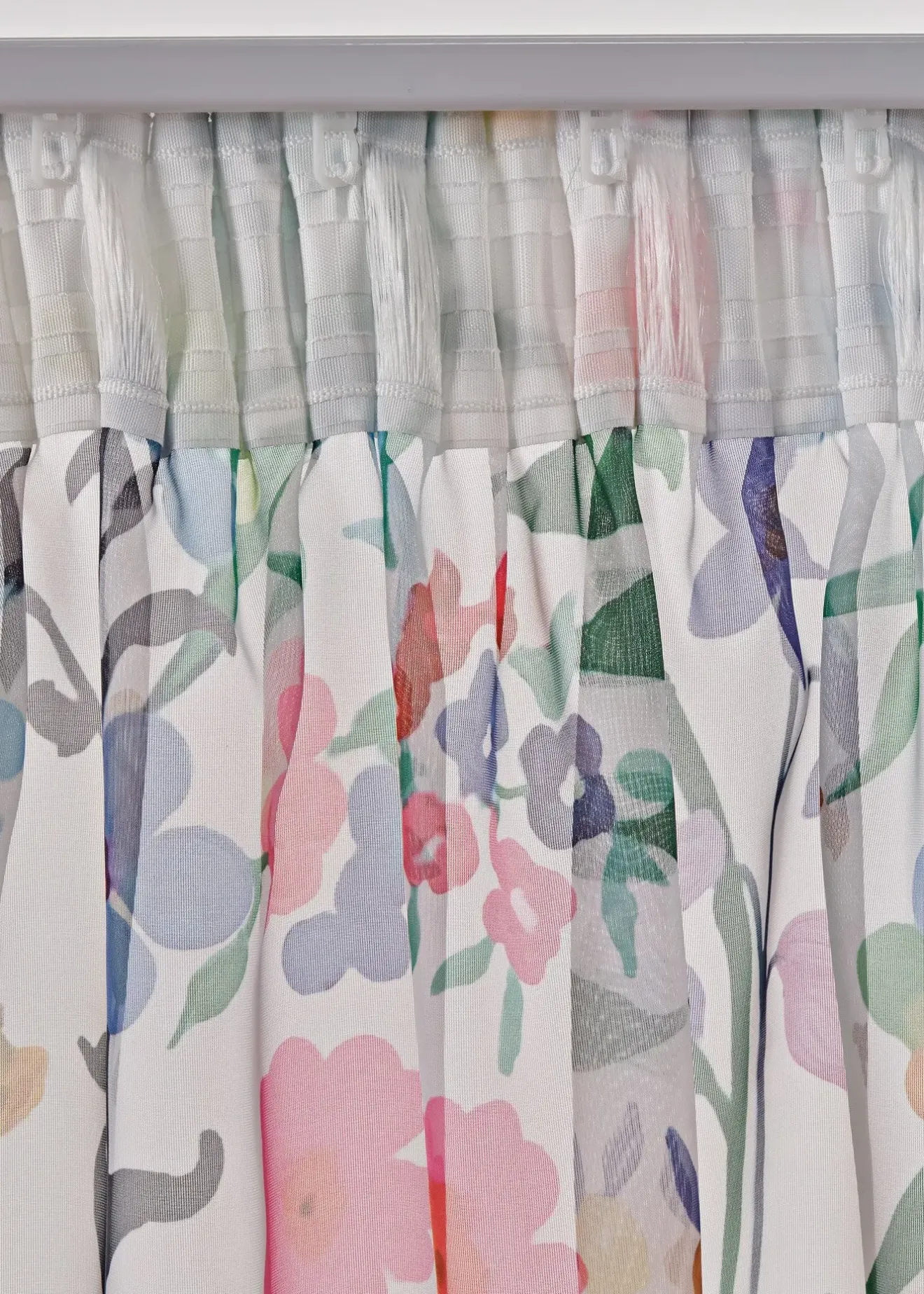 bonprix Salon·Rideaux & Voilages|Voilages|Lot de 2 voilages imprimé floral incl. embrasse