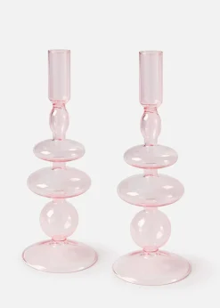 bonprix Lot de 2 bougeoirs| Salon·Décoration|Bougeoirs & Photophores