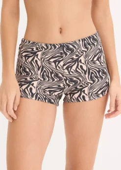 bonprix Lot de 4 boxers femme en microfibre lisse|Femme Bas