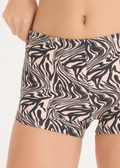 bonprix Lot de 4 boxers femme en microfibre lisse|Femme Bas