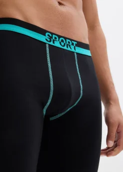 bonprix Lot de 2 boxers longs et doux|Homme Caleçons|Sous-Vêtements