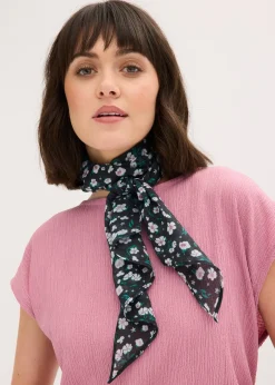 bonprix Lot de 2 foulards à motif floral|Femme Écharpes & Foulards