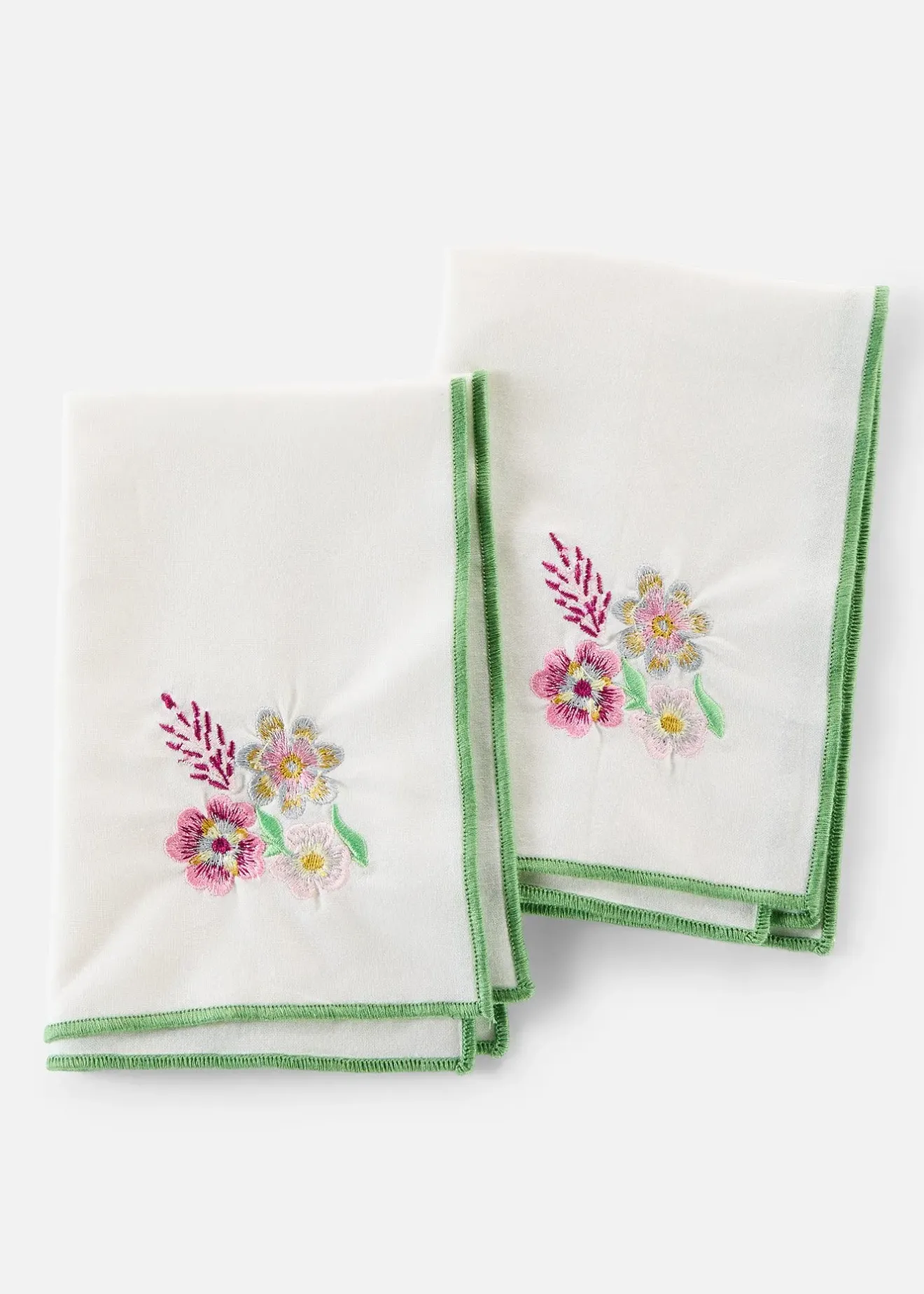 bonprix Lot de 2 serviettes en tissu| Arts De La Table|Décoration