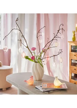 bonprix Décoration Murale|Accessoires Déco|Lot de 6 œufs à suspendre en verre