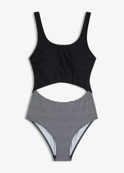 Femme bonprix Maillots 1 Pièce|Maillot 1 pièce à découpe