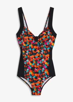 Femme bonprix Maillots 1 Pièce|Maillot 1 pièce à empiècements contrastants