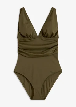 bonprix Maillot 1 pièce à encolure V|Femme Maillots 1 Pièce