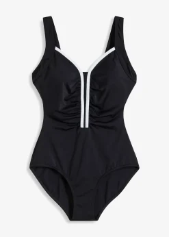 bonprix Maillot 1 pièce à passepoil|Femme Maillots 1 Pièce